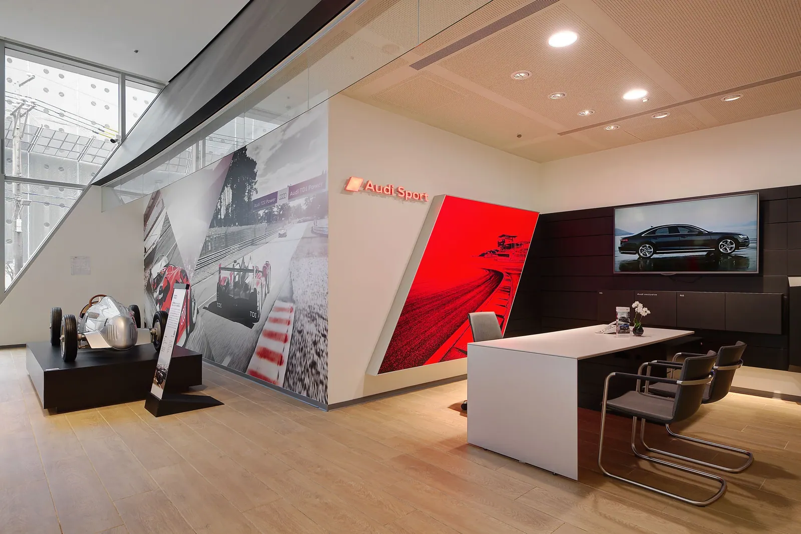 Audi Taichung — Reception and consultation