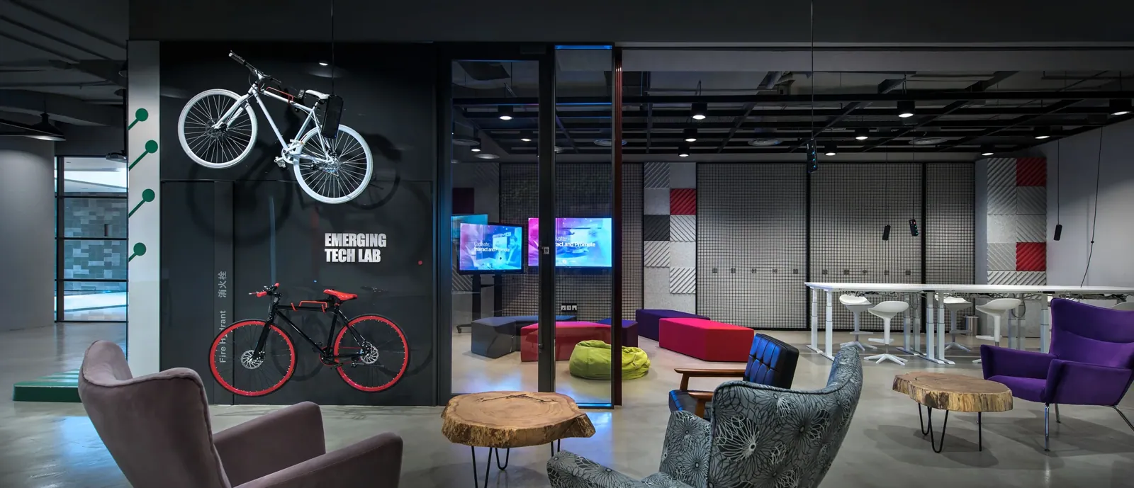 PwC Innovation Centre — Collaboration lounge